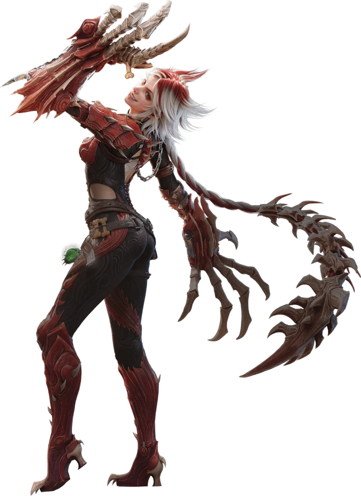 Keres, Dual Blades Adventurer in Monster Hunter Outlanders