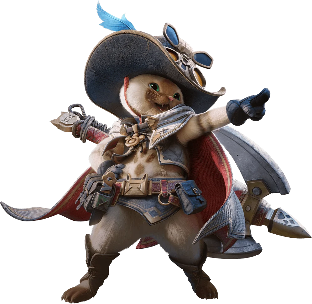 Palico buddy in Monster Hunter Outlanders