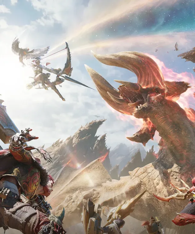 Monster Hunter Outlanders release date artwork